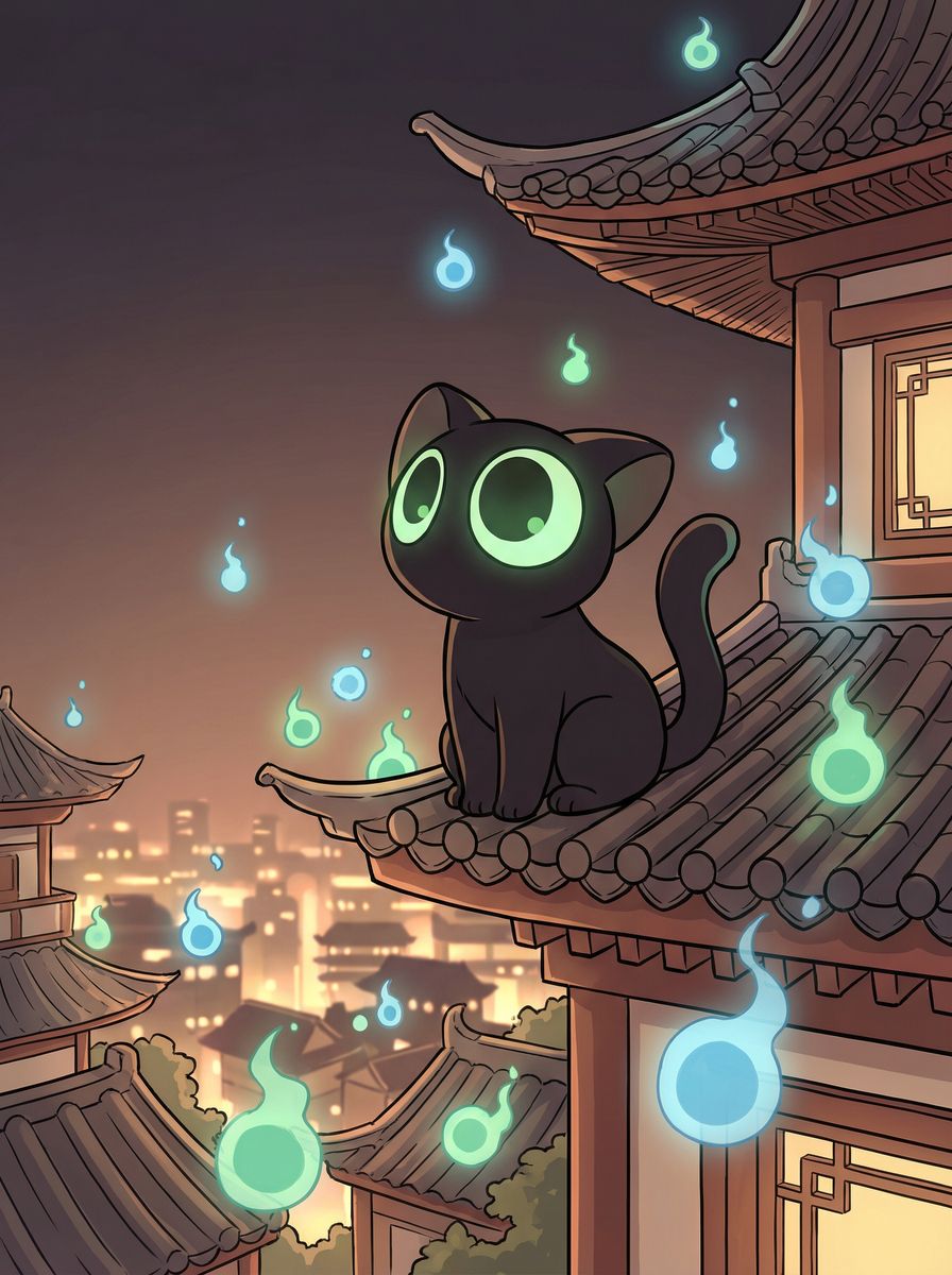 人兽动漫-灵猫夜行记原创动漫短片